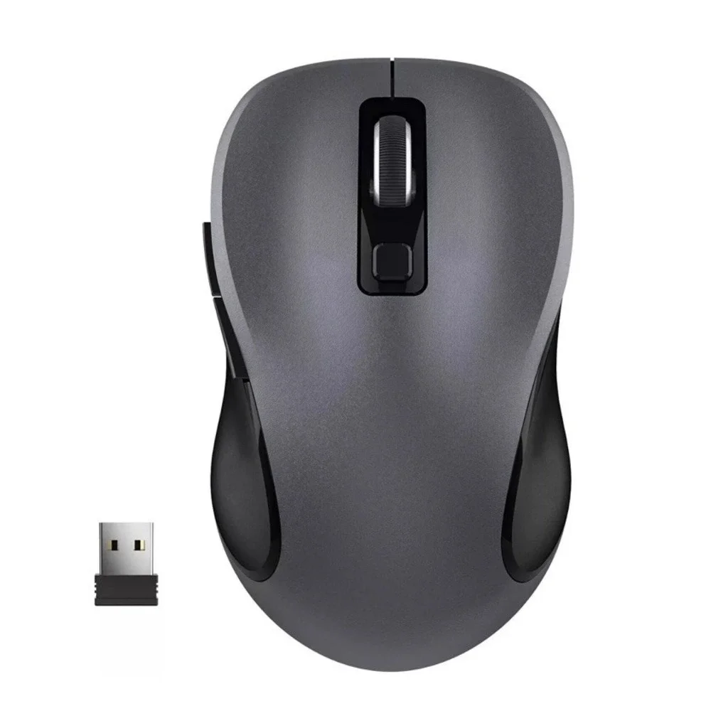 WisFox 2.4G Wireless Mouse for Laptop, Ergonomic Mouse with USB Receiver